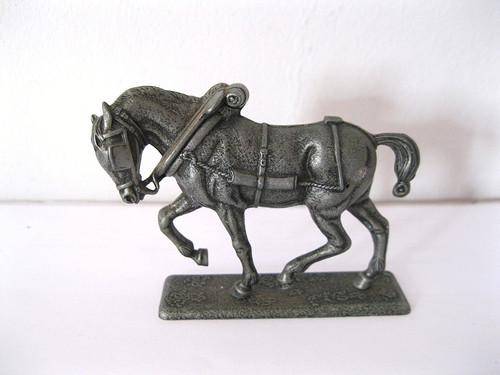 Mhsp figur pferd zinn 6 - figur,