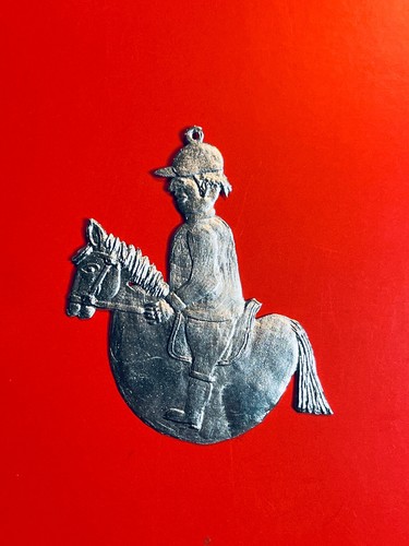 Zinnfigur flach blank - zinnfigur,,