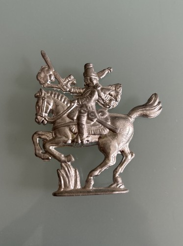 Zinnfigur reiter 7x6 cm - zinnfigur,