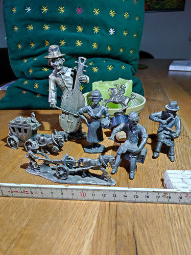 Zinnfiguren konvolut musiker - zinnfiguren, konvolut: