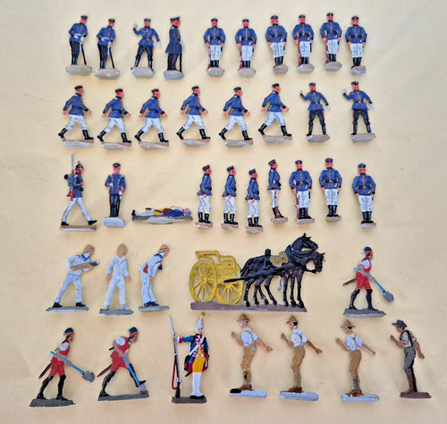 Teile zinnfiguren mix - teile,