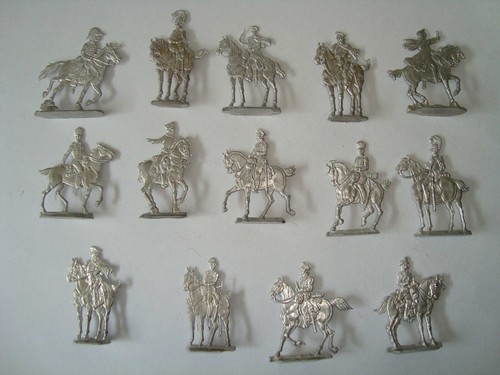 Zinnfiguren preuß stab zu - zinnfiguren, preuß.