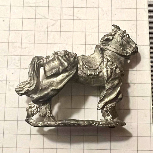 Zinnfigur pferd miniatur - zinnfigur,
