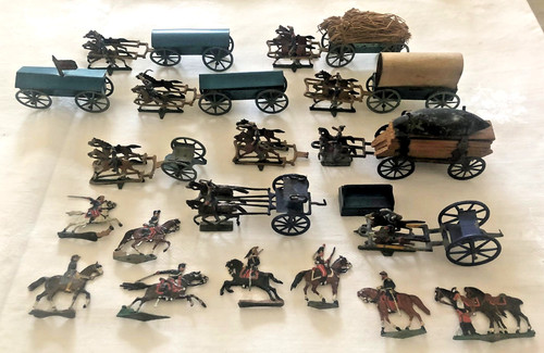 Konvolut antiker zinnfiguren - antiker,