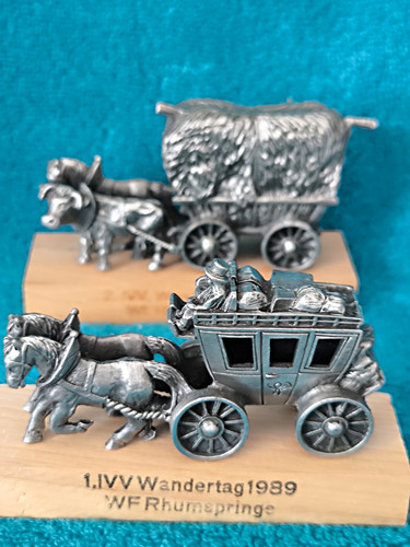 Zinnfiguren fuhrwerke - 2,