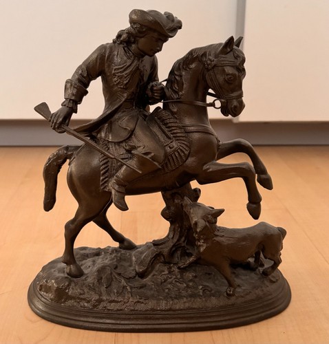 Zinnfigur reiter auf pferd - zinnfigur,