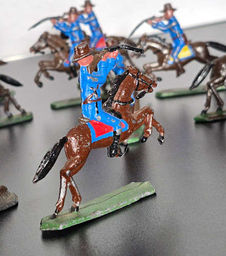 Konvolut bemalte zinnfiguren - konvolut,
