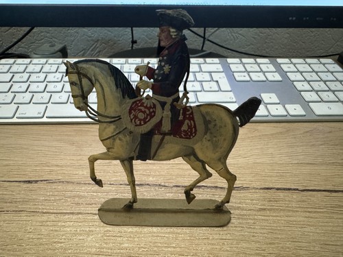 Zinn figur könig friedrich - figur,