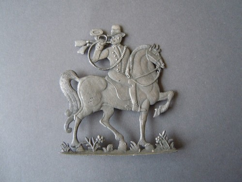 Zinnfigur flachfigur mann - zinnfigur,