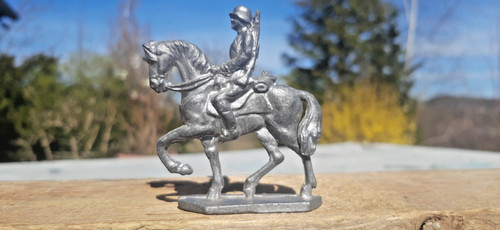 Uralt blei zinn figur - zinn, soldat